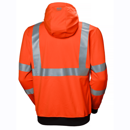 Helly Hansen 79094 Addvis Hi-Vis Stretch Zip Hoodie Sweatshirt