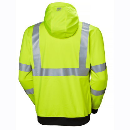Helly Hansen 79094 Addvis Hi-Vis Stretch Zip Hoodie Sweatshirt
