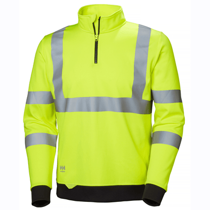 Helly Hansen Addvis Hi-Vis Half Zip Sweatshirt