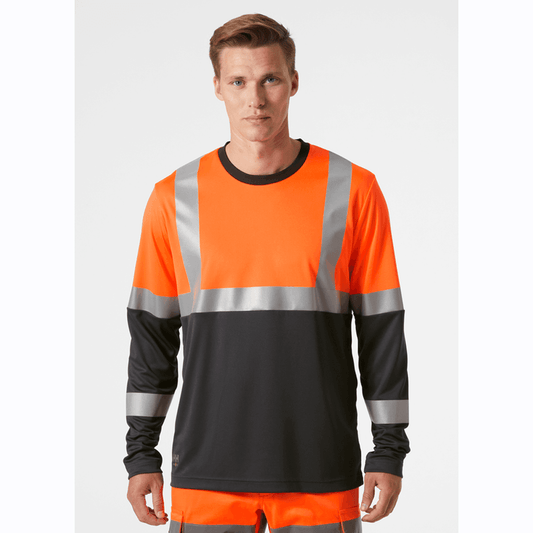 Helly Hansen 79255 Addvis Hi-Vis Longsleeve T-Shirt Top Class 1