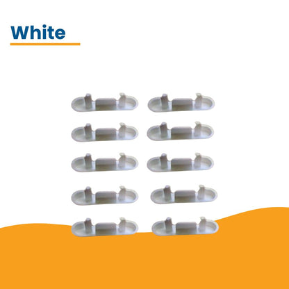 Drain Hole Covers – Durable uPVC Weep Hole Caps for Windows & Doors, Made in UK (White)