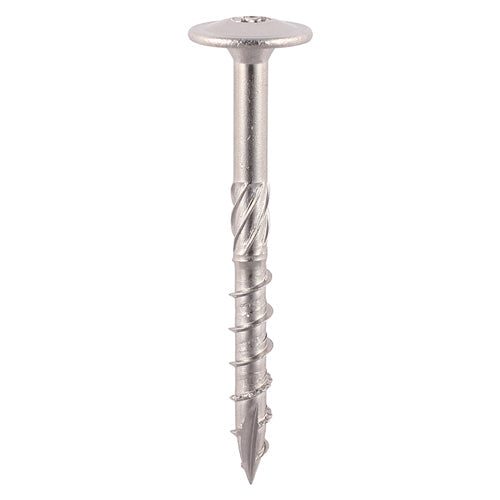 TIMCO Timber Frame Construction &amp; Landscaping Screws – Wafer – A2 Stainless Steel