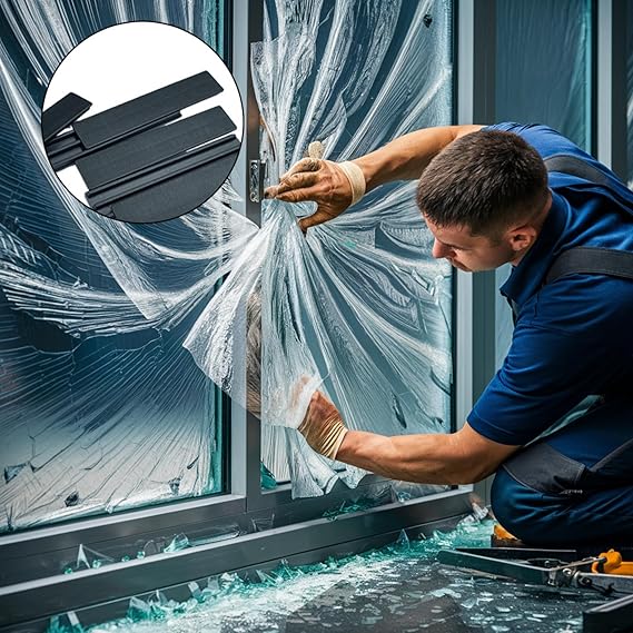 26mm Bridge Packers - Black HIPS Glazing Packers for Easy Leveling of Doors & Windows