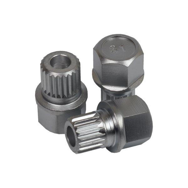 US PRO Tools 10pc BMW Locking Wheel Nut Socket Key Set Sockets Alloy Alloys 6242