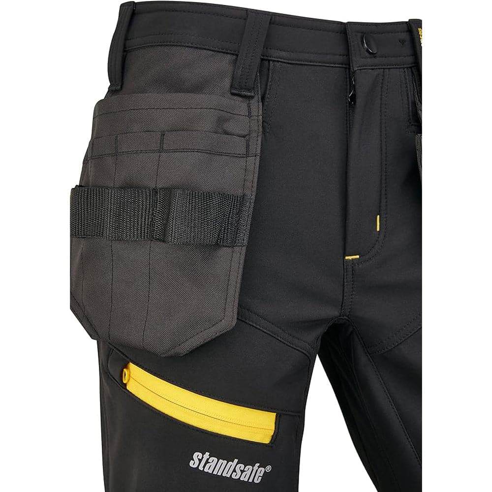 StandSafe WK009XT Xtreme Water Repellent Softshell Holster Pocket Work Trouser