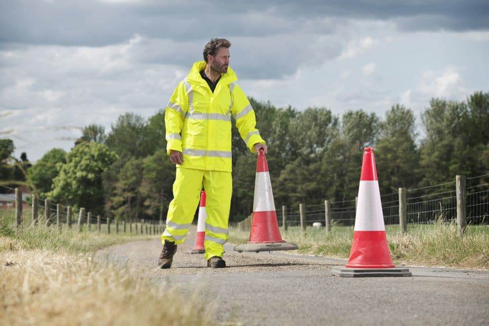 Fort 951 Air Reflex Hi-Vis Water-Resistant Trousers