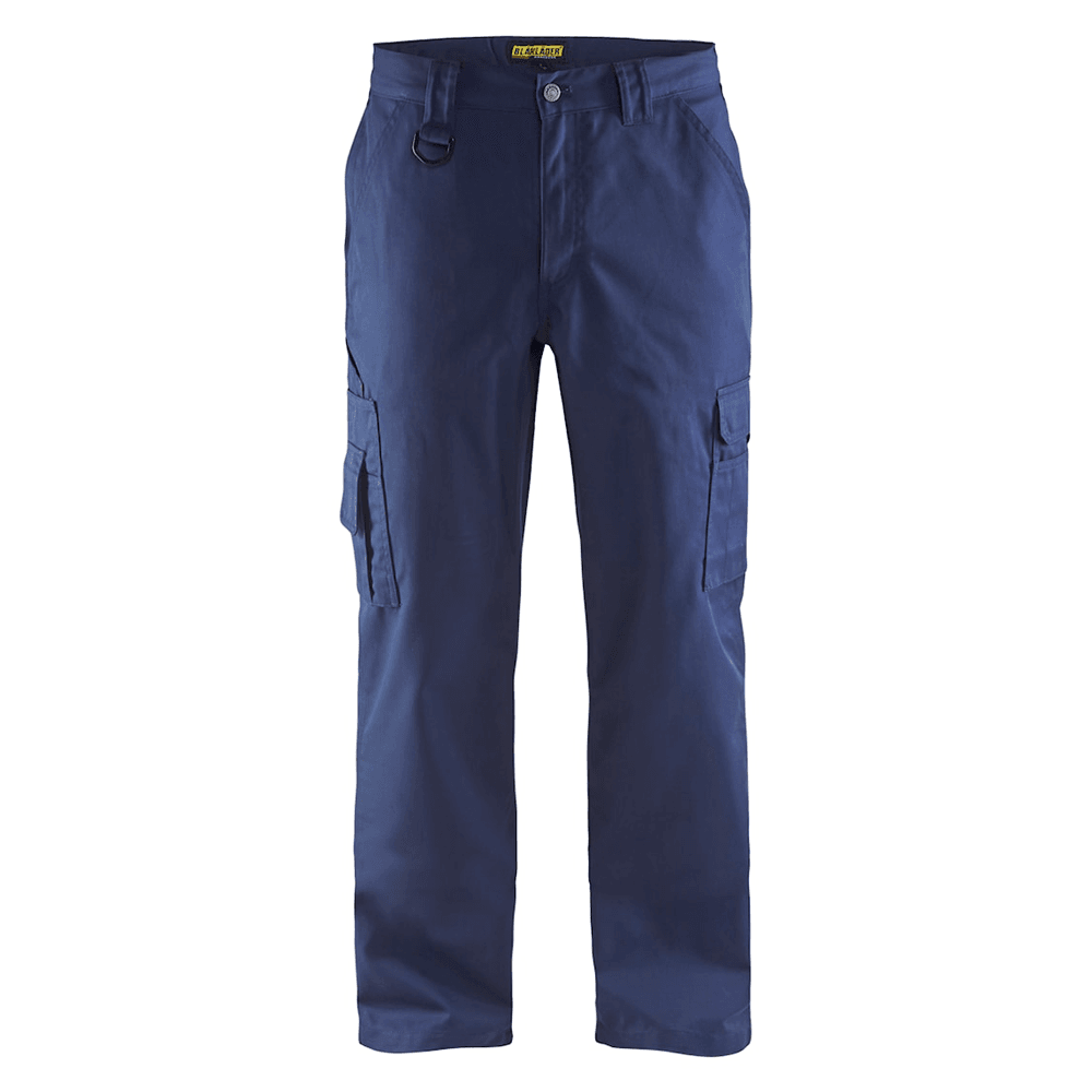 Blaklader 1407 Multi-Pocket Cargo Trousers Navy Blue 36" Waist 30" Leg