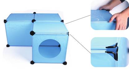 Kitty Cubby – Parts – Half-Snap White Ball