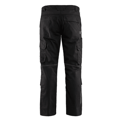 Blaklader 1448 Industry Stretch Kneepad Trousers Black