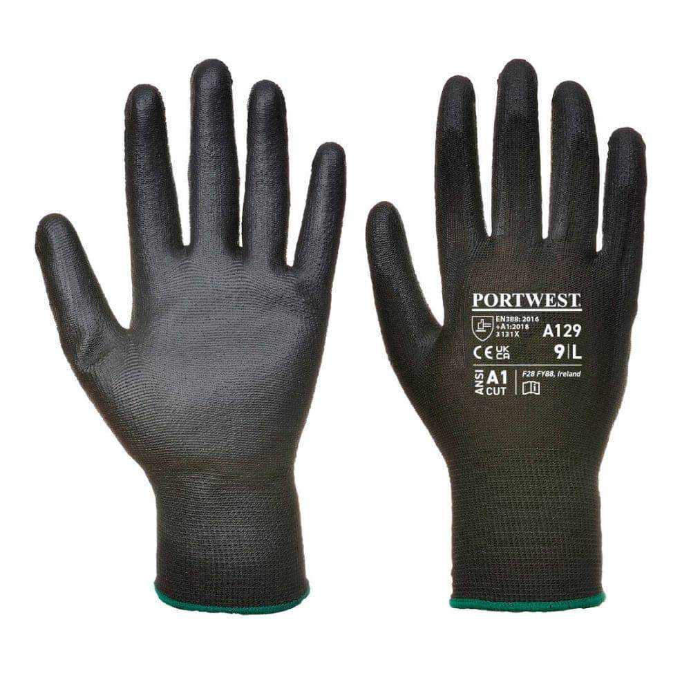 Portwest A129 PU Palm Glove - Carton (480 Pairs)