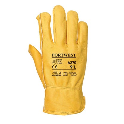 Portwest A270 Classic Leather Driver Glove
