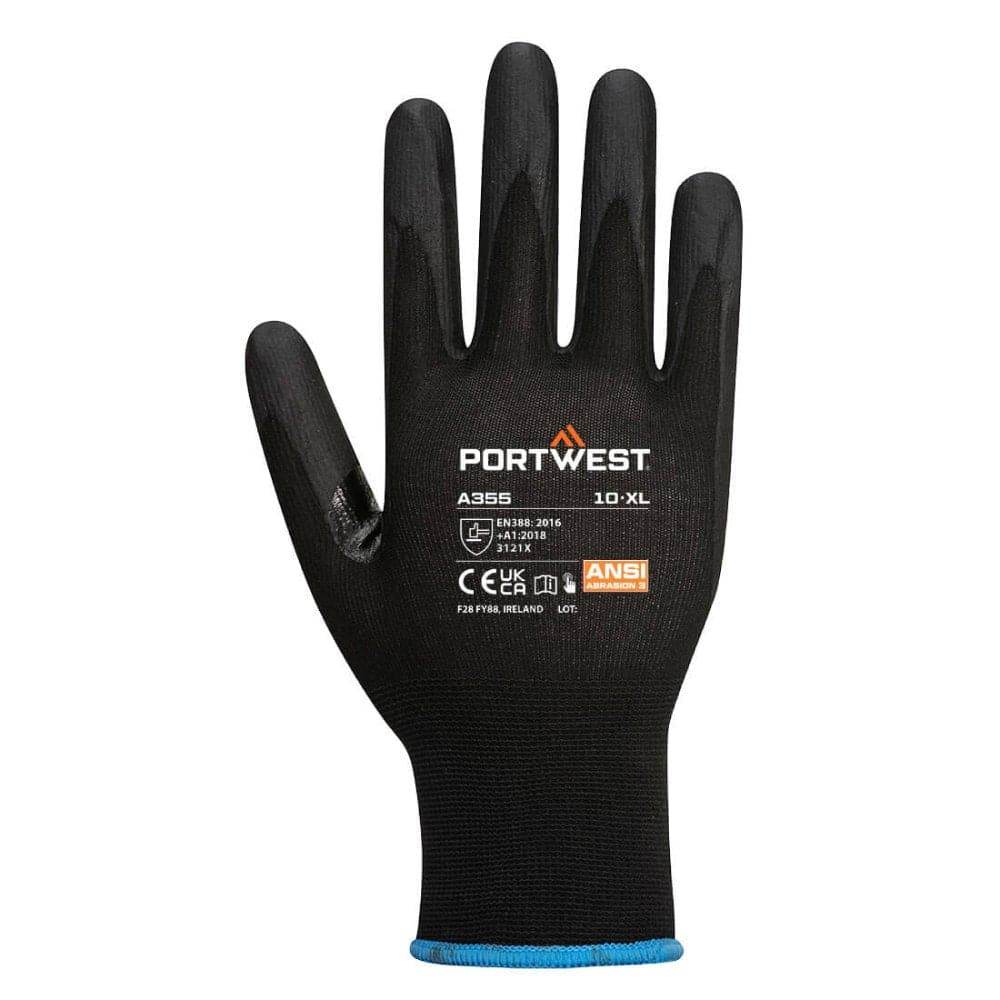 Portwest A355 NPR15 Nitrile Foam Touchscreen Glove (Pk12)
