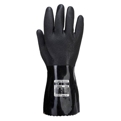 Portwest A882 ESD PVC Chemical Gauntlet Gloves