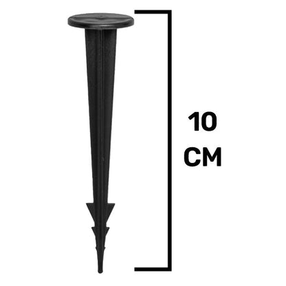 Weed Control Fabric Plastic Fixing Pegs Large 10cm - Pack of 100