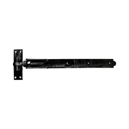Adjustable Band & Hook on Plates Hinges – Epoxy Black – Pair