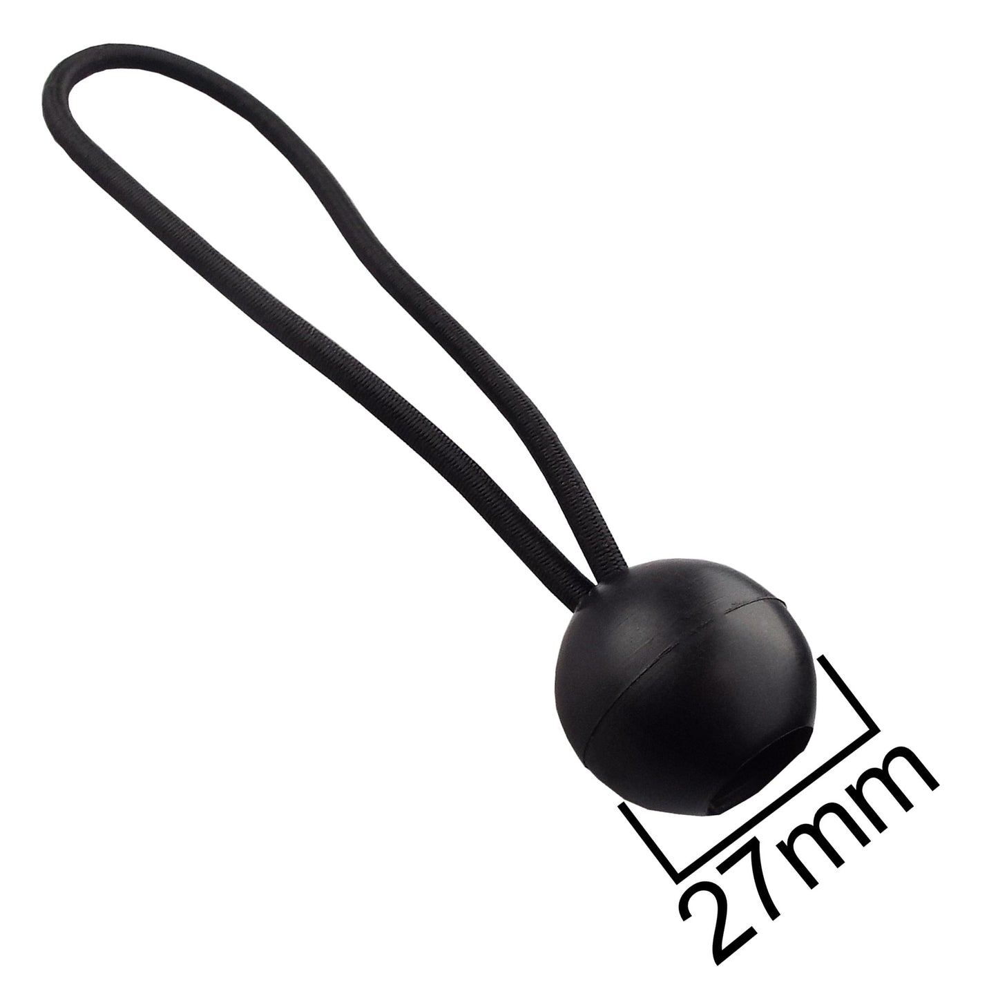 Bungee Ball 8" Black