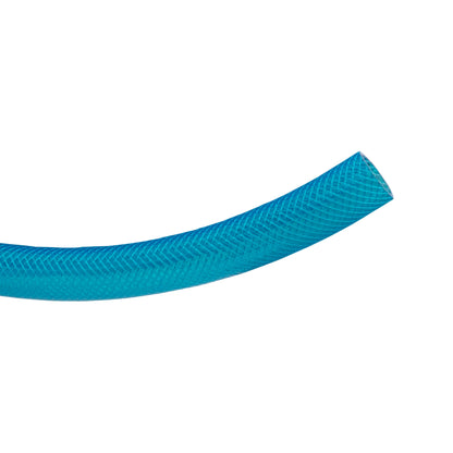 Braided Fuel Hose Blue Transparent PVC 19mm*2.1mm
