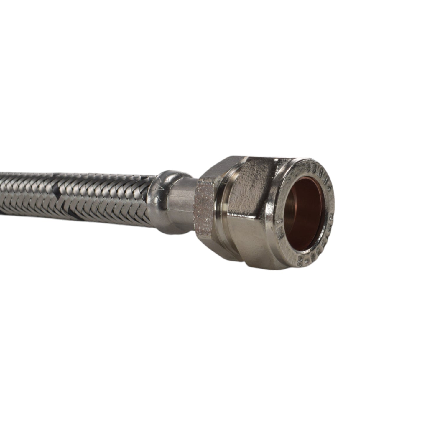 Polished Brass 13mm Barb Tap STANDARD Connection Kit x2