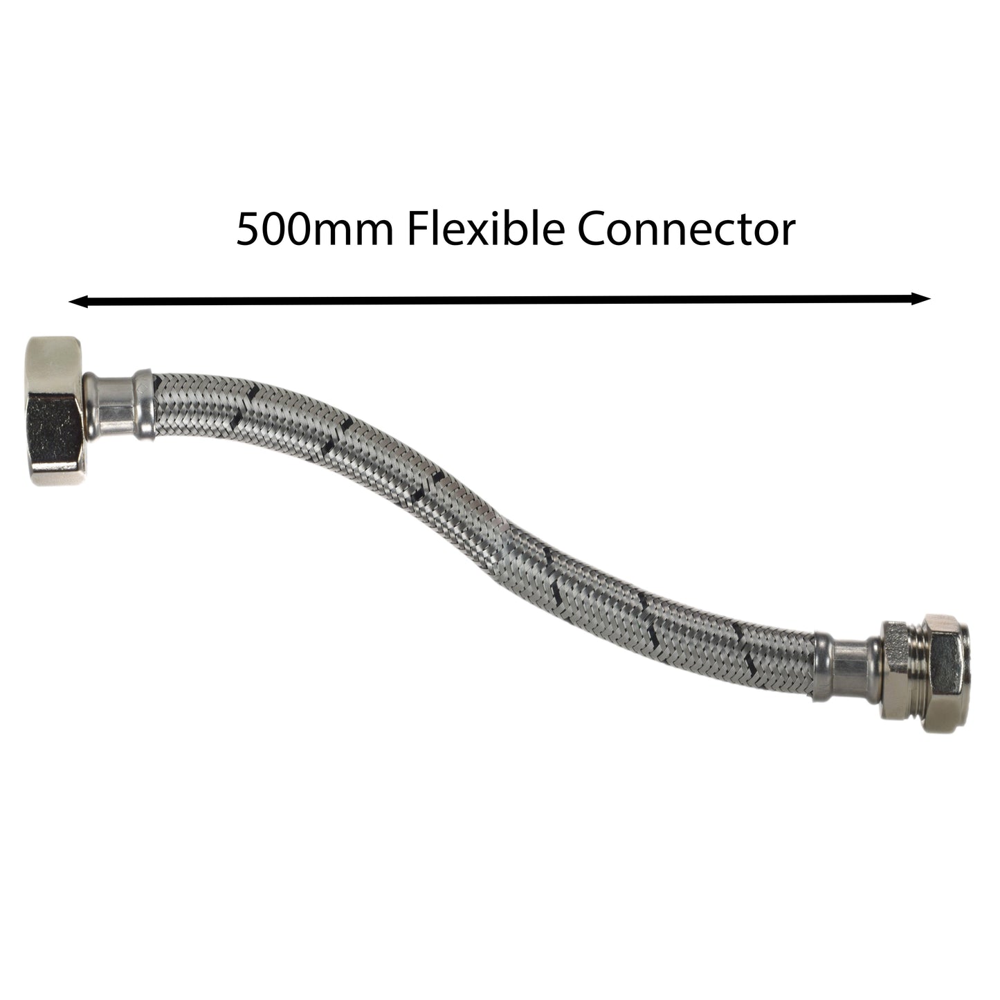 Double Lever Tap FULL Connection Kit x2