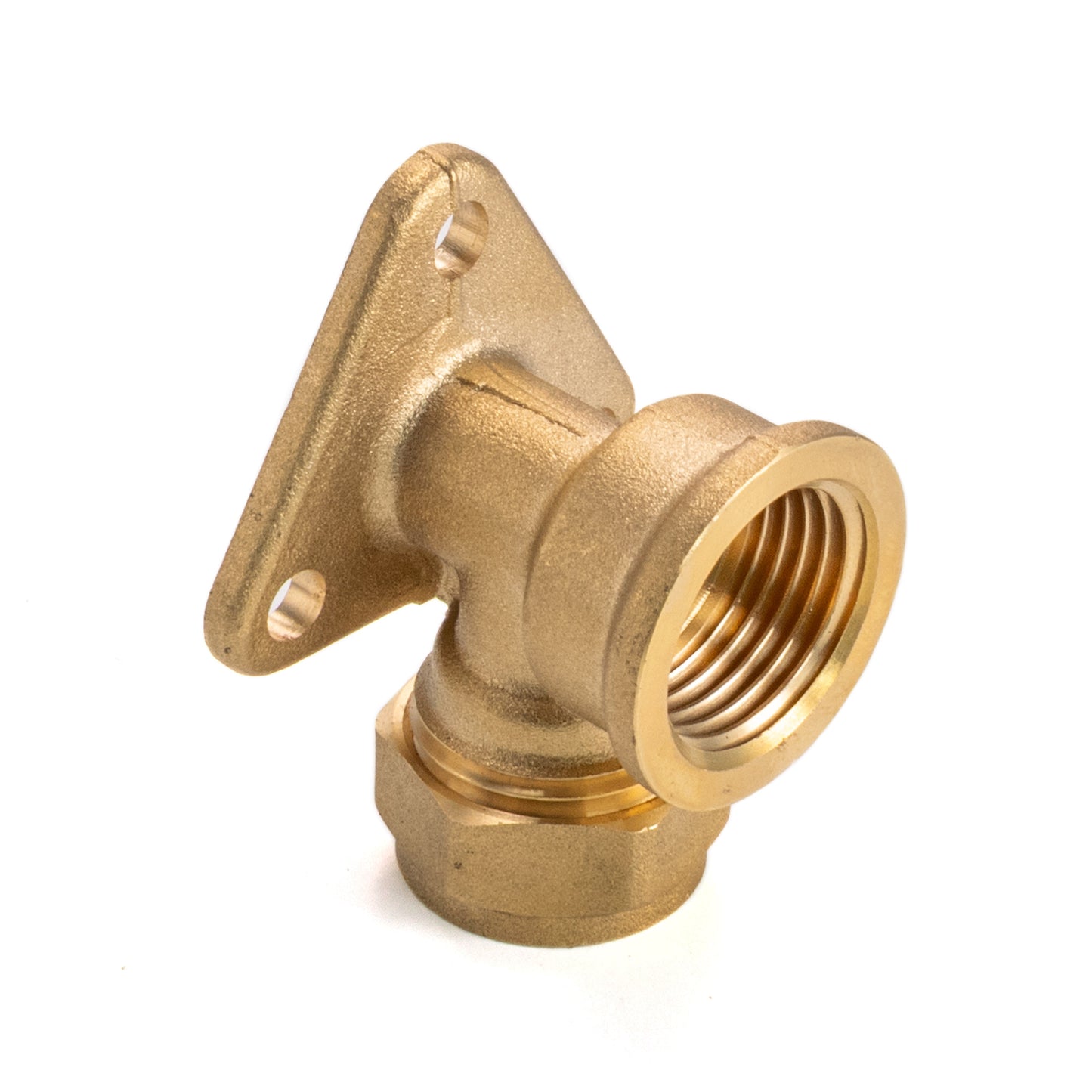 15mm Brass Wall Flange Kit with Extended Brass Chrome Tap ½” Barb