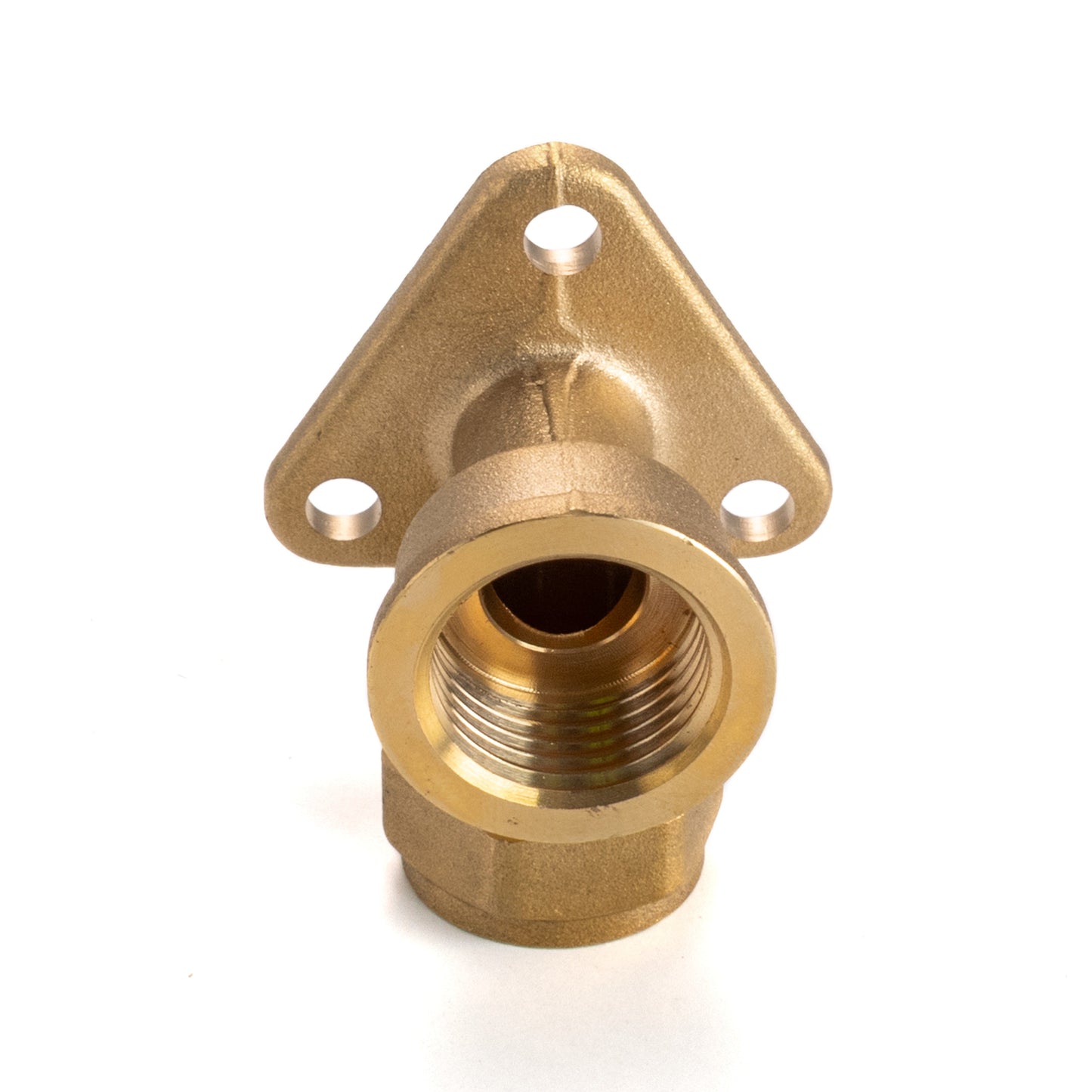 15mm Brass Wall Flange Kit with Extended Brass Chrome Tap ½” Barb