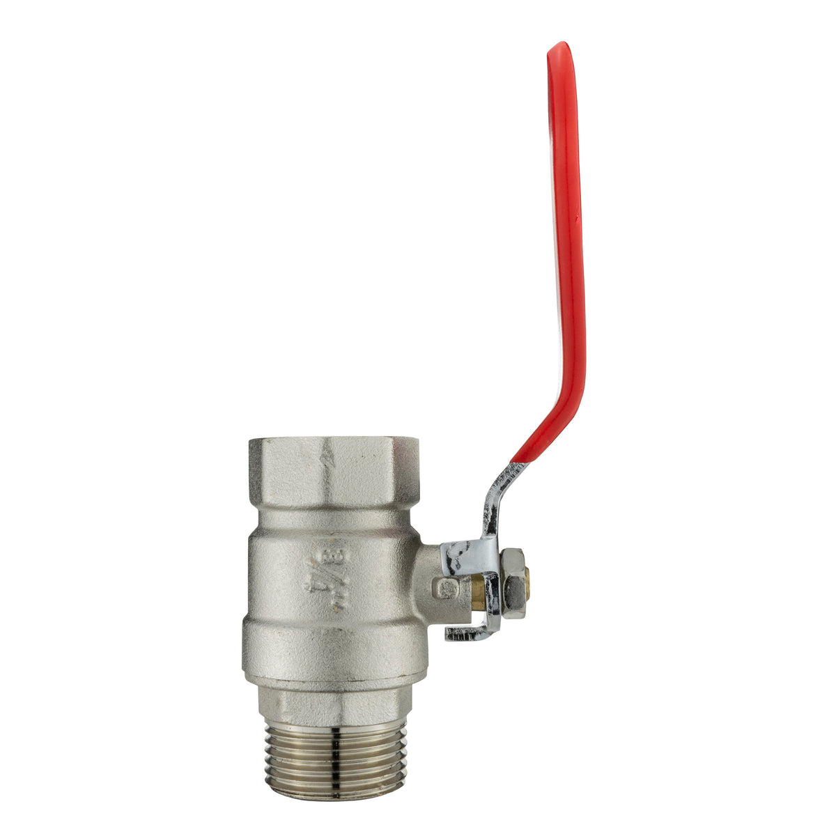 Wall Flange Kit 32mm MDPE + Lever Valve + 25mm MDPE Straight