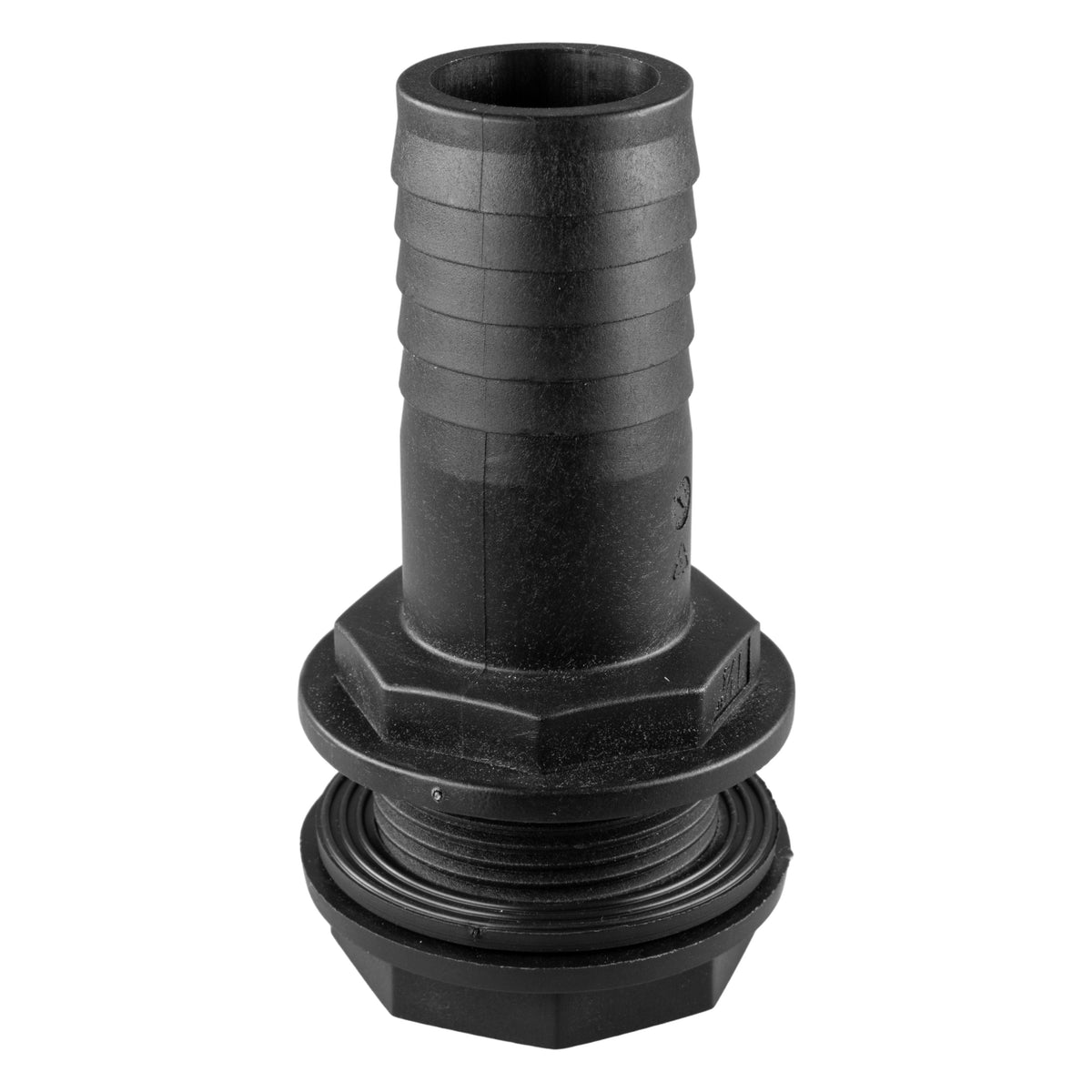 Tank Connector With Washer & Nut 2"BSPM - 2" Barb