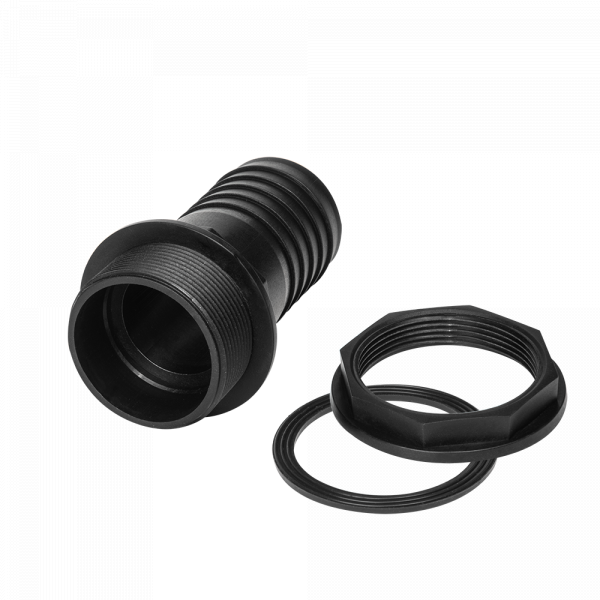 Tank Connector with Washer & Nut 3/4"BSPM - 3/4" Barb