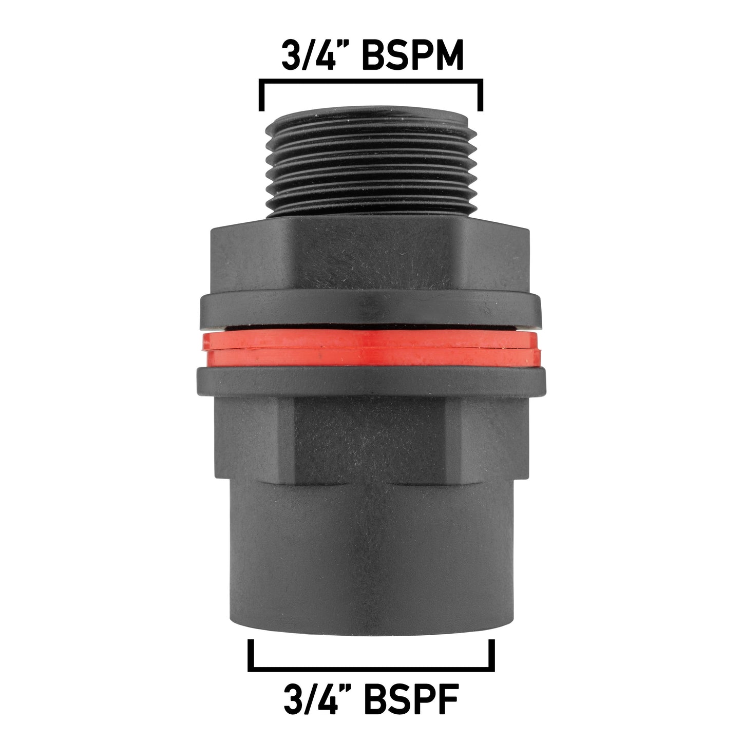 Water Butt Kit ¾” BSPM-F with Quick Connect Adaptor and Hose Connector (Lime)