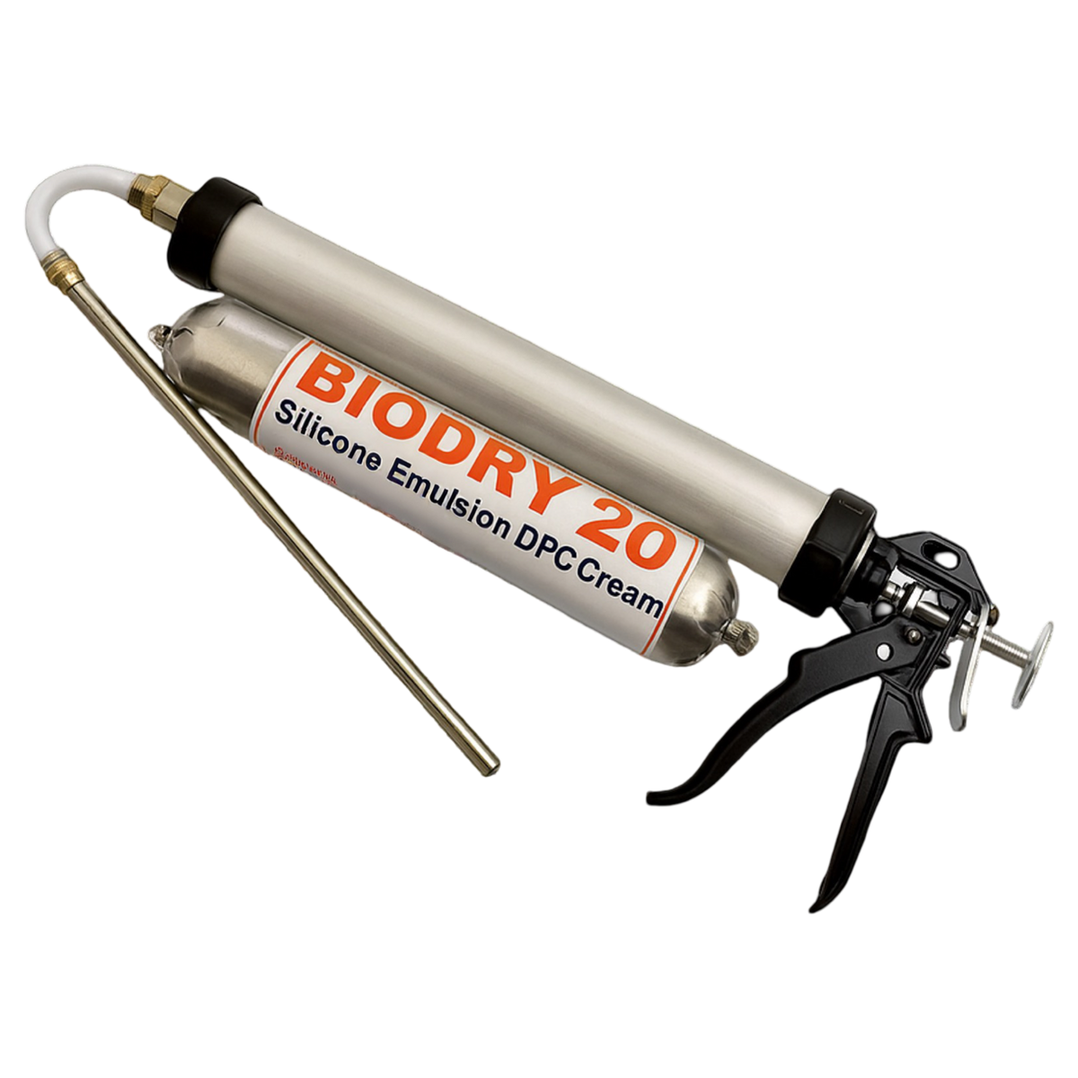 Biodry DPC Damp Proof Injection Cream - 600ml - Cmehical DPC for Rising Damp