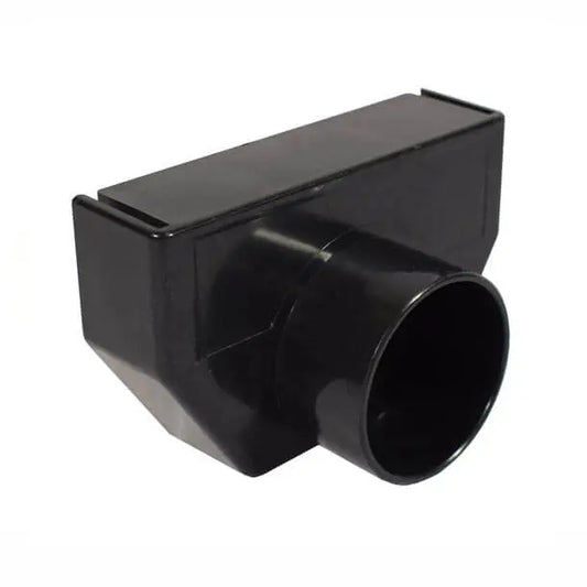 Aqua Channel Universal End Outlet Black