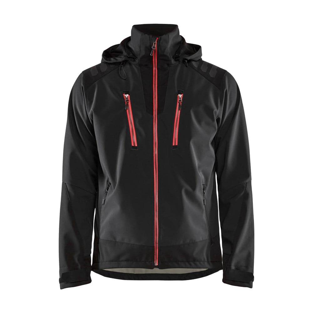 Blåkläder 4749 Stretch Hooded Softshell Jacket, wind and waterproof fabric
