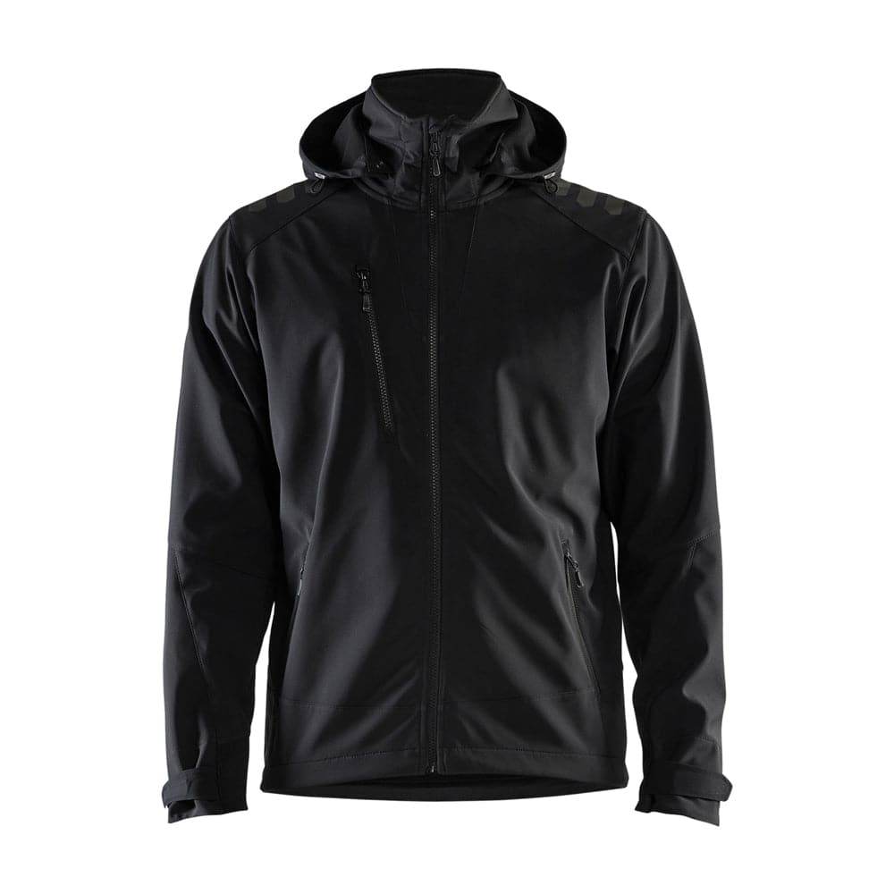 Blåkläder 4749 Stretch Hooded Softshell Jacket, wind and waterproof fabric