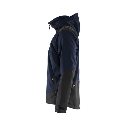 Blåkläder 4749 Stretch Hooded Softshell Jacket, wind and waterproof fabric