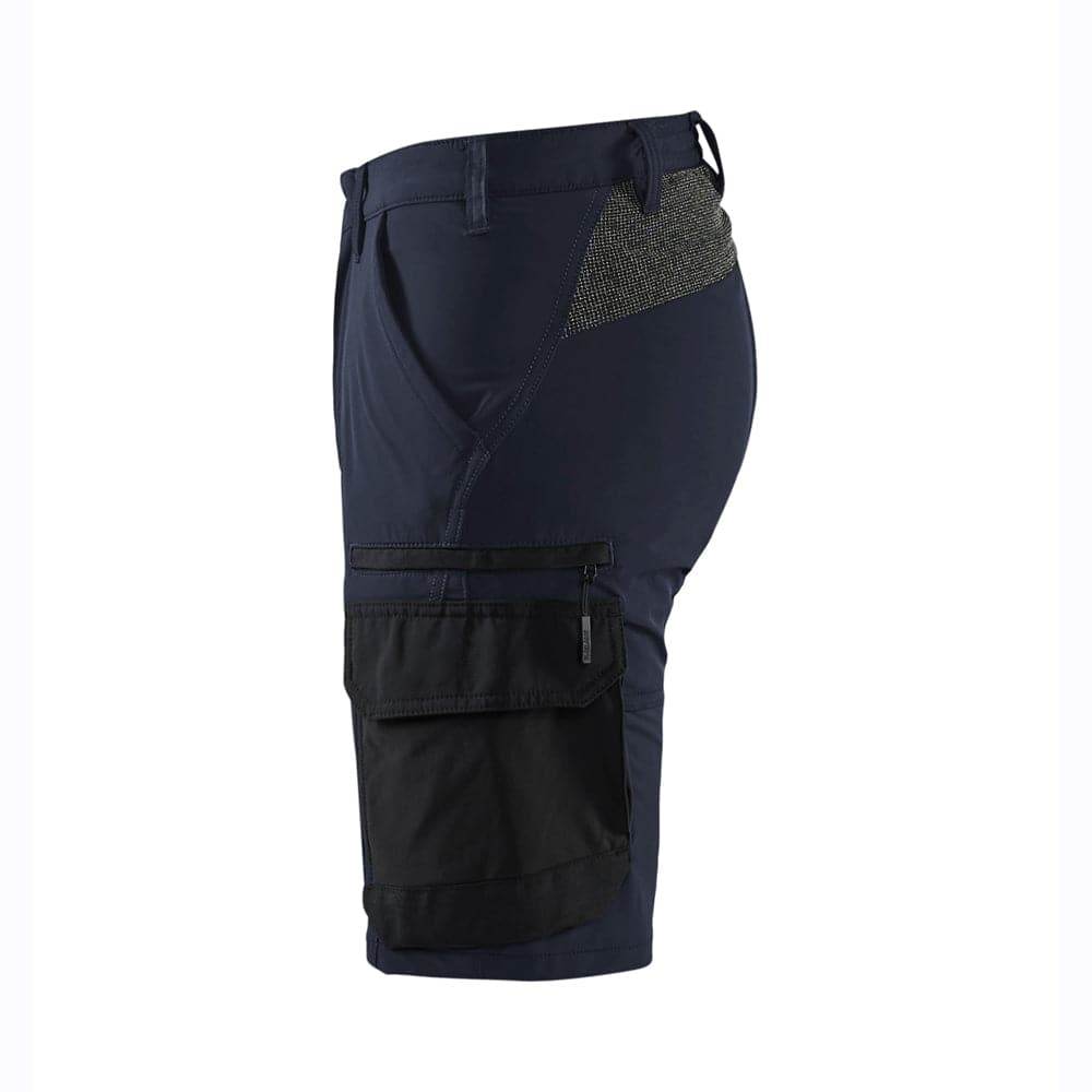 Blaklader 1423 4-Way Stretch Service Shorts Dark navy/Black / 33" Waist