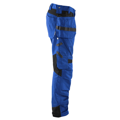 Blaklader 1555 Holster Pocket Craftsmen Work Trousers Cornflower Blue