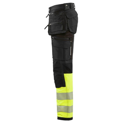 Blaklader 1993 Hi-Vis 4-Way Stretch Holster Pocket Work Trousers