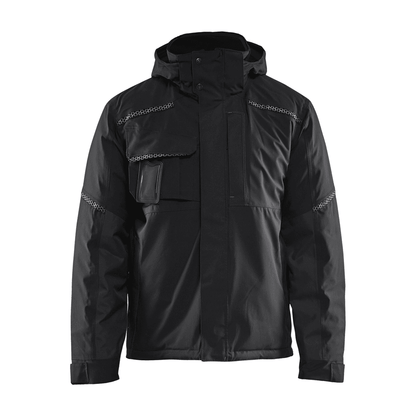 Blaklader 4881 Waterproof and Windproof Winter Jacket Hooded Black XL