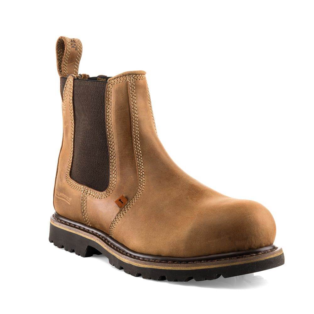 Buckler B1151SM Buckflex Safety Work Dealer Boots Autumn Oak Leather (Sizes 4-13)