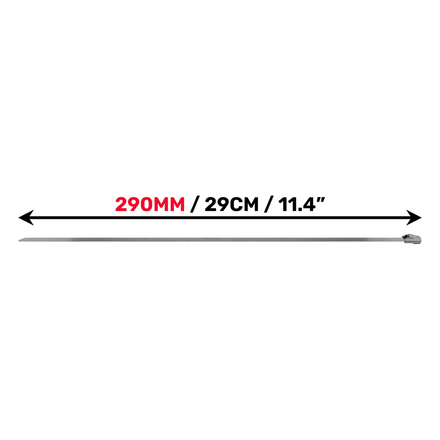 Stainless Steel Cable Ties 4.6mm x 290mm