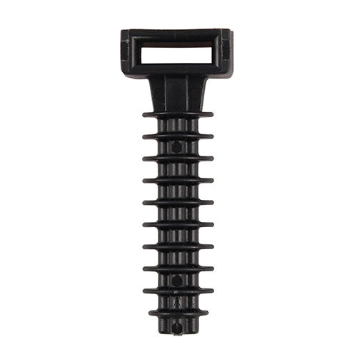 Black Cable Tie Plugs - 8.0 x 40mm (100 Pack)