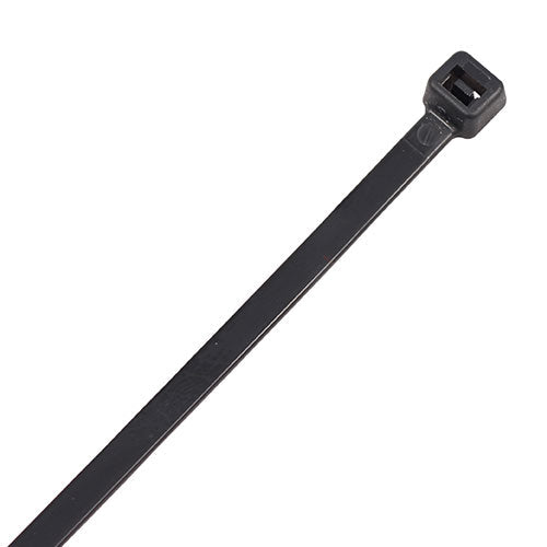 Black Cable Ties - 4.8 x 370mm (100 Pack)