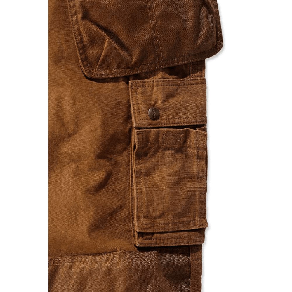 Carhartt 100233 Multi Pocket Ripstop Pant Work Trouser BROWN