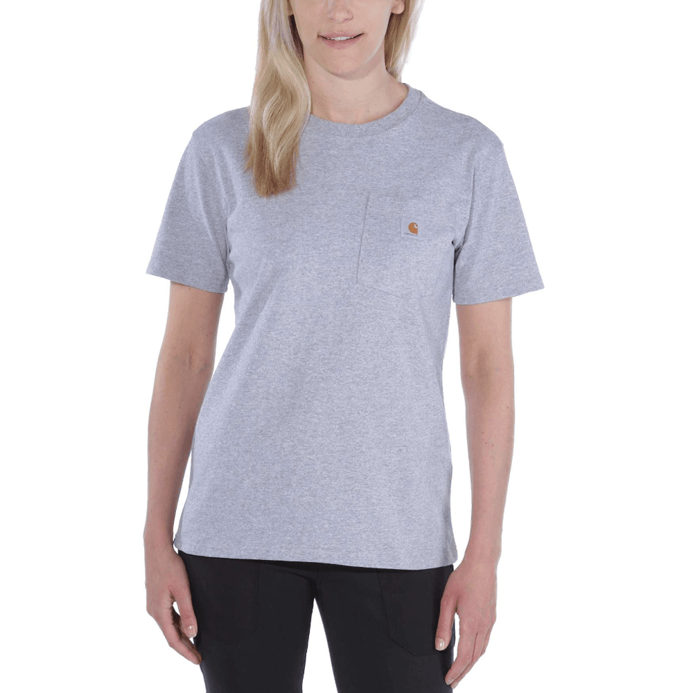 Carhartt 103067 Women's Loose Fit Heavyweight Short Sleeve K87 Pocket T-Shirt