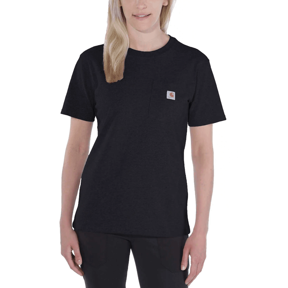 Carhartt 103067 Women's Loose Fit Heavyweight Short Sleeve K87 Pocket T-Shirt