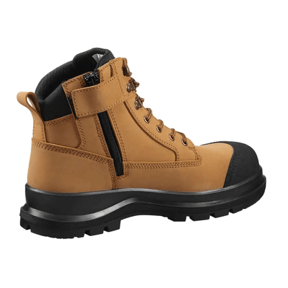 Carhartt F702923 Detroit Rugged Flex Vibram Sole 6 Inch Zip Safety Boot WHEAT / UK 10.5 / EU 45 - Used
