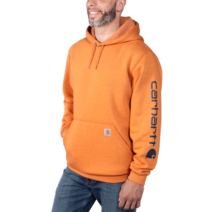 Carhartt K288 Loose Fit Midweight Logo Sleeve Graphic Hoodie