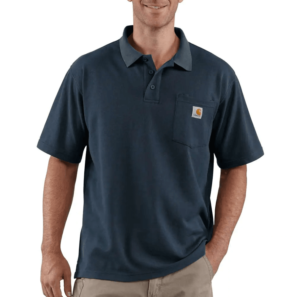 Carhartt K570 Loose Fit Midweight Short Sleeve Pocket Polo T-Shirt