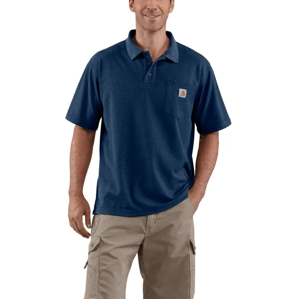 Carhartt K570 Loose Fit Midweight Short Sleeve Pocket Polo T-Shirt