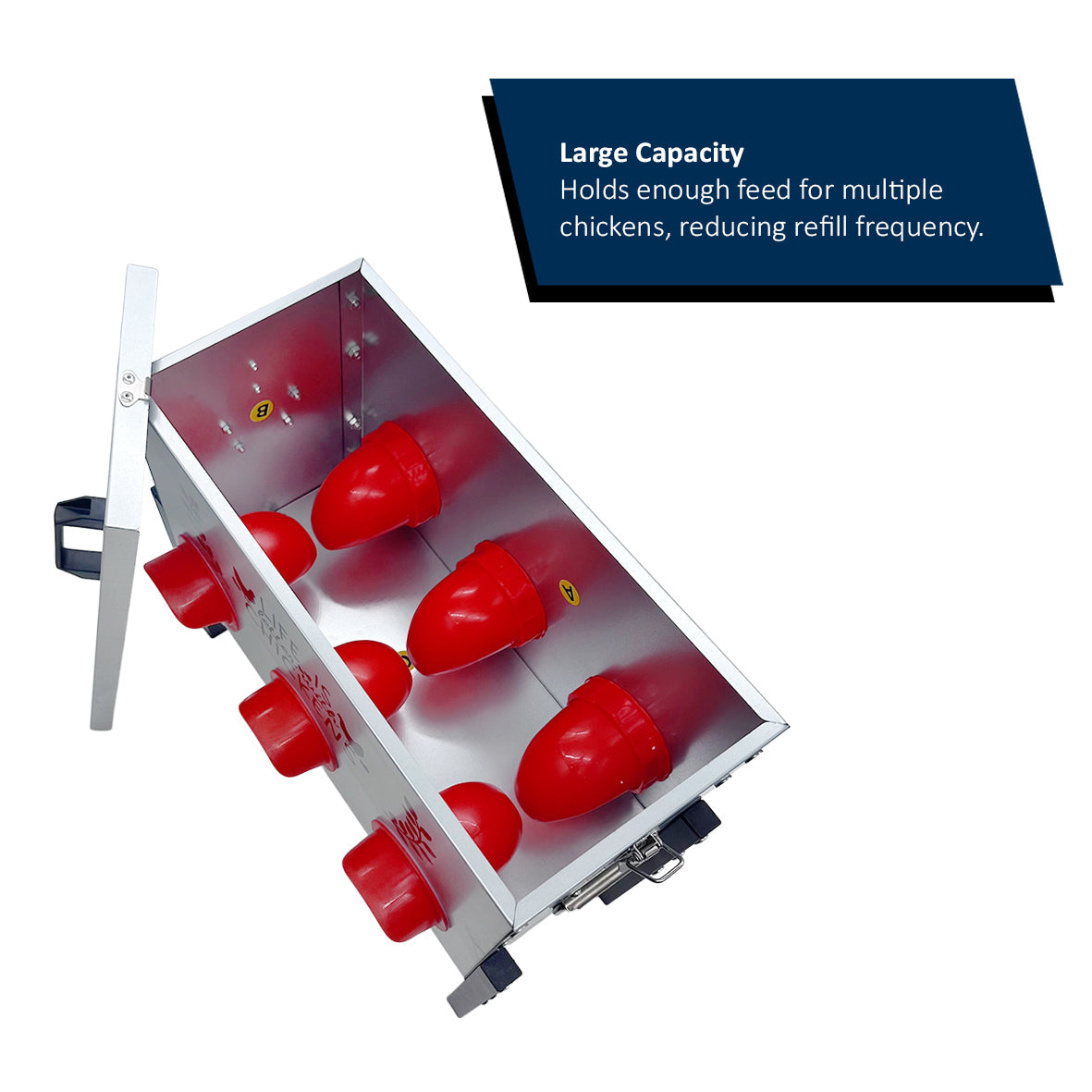 Metal Chicken Feeder – Stylish, Durable & Convenient